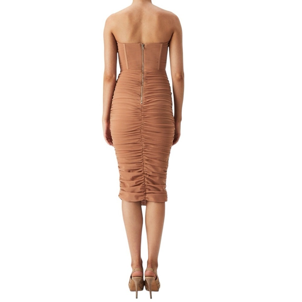 Bardot New NWOT Lithium Mesh Midi Dress Size 4 - Picture 2 of 7